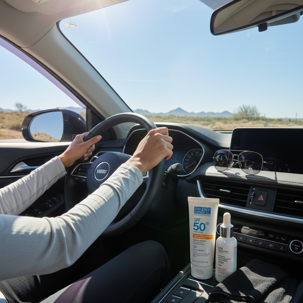 How to Protect Your Skin from Sun Damage While Driving in the US