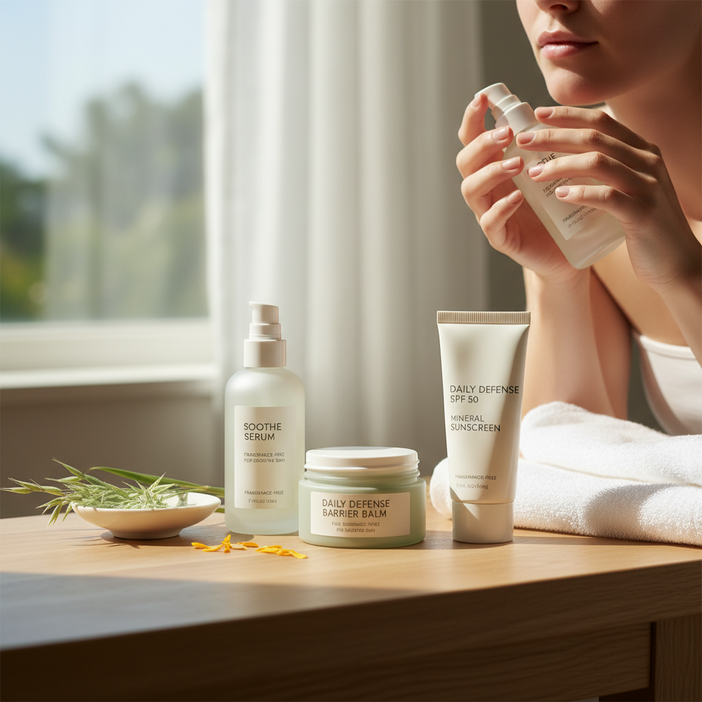 Morning Skincare for Sensitive Skin: Soothe and Protect Daily