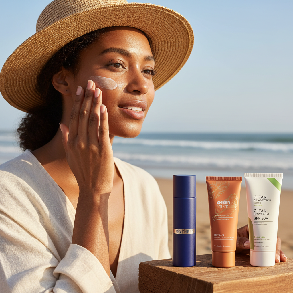 Sunscreen for Darker Skin Tones: Finding Formulas Without White Cast